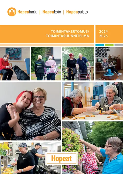 Hopeat toimintakertomus ja suunnitelma 2024-2025