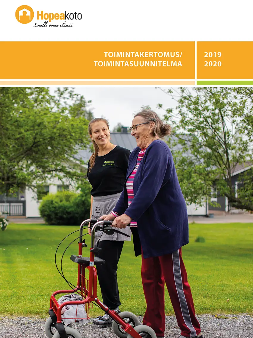 Hopeakoto toimintakertomus ja suunnitelma 2019-2020