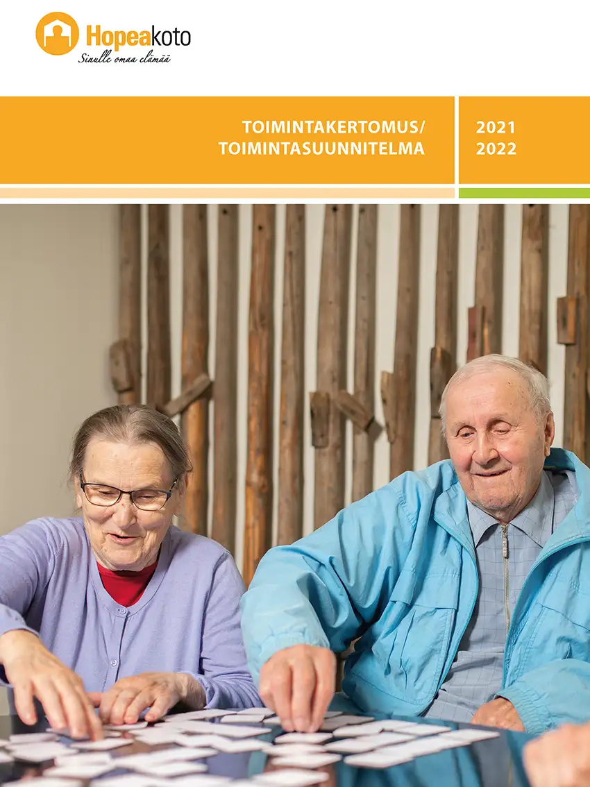Hopeakoto toimintakertomus ja suunnitelma 2021-2022