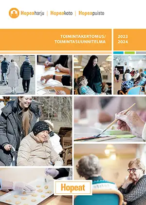 Hopeat toimintakertomus ja suunnitelma 2023-2024